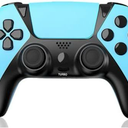 Wireless Controller for PS4 Controller, Replacement for Playstation 4 Controller,Dual Vibration Pa4 Game Gamepad Joystick Remote Controller for PS4/Slim/Pro/PC with Motion Control,Yellow
