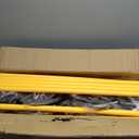 Adjustable Height Agility Hurdle Set Multi-Function Soccer Trainning Pole Set Coaching Sticks with Rubber Base (4.9 FT)