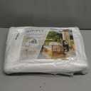 Feather Throw Pillow Inserts Set of 4, Soft Fluffy Square 20 x 20 Inches Decorative Pillow Insert, Feather and Down Euro Pillows for Bed, Couch and Cushion