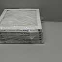 BNX TruFilter 12x12x1 Air Filter MERV 13 (6-Pack) - MADE IN USA - Electrostatic Pleated Air Conditioner HVAC AC Furnace Filters for Allergies, Pollen, Mold, Bacteria, Smoke, Allergen, MPR 1900 FPR 10