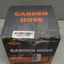 Giraffe Tools Garden Hose 25FT Lightweight Lay Flat Water Hose Kink Free Flexible Hose with 9 Spray Function NozzleBlack