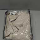 100% Blackout Shield Linen Blackout Curtains for Bedroom 84 Inches Long, Back Tab/Rod Pocket Living Room Drapes, Thermal Insulated Blackout Curtains 2 Panels Set, 50" W x 84" L, Oatmeal