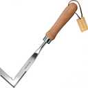GREBSTK Crack Weeder Crevice Weeding Tool Stainless Steel Manual Weeder Beech Handle Gardening Tool