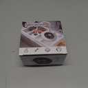 Solid Brass Body 3-in-1 Kitchen Sink Drain Strainer & Stopper, Heavy Duty Pop Up Plug Assembly with 2 Baskets, Anti-Clog Replacement for US Standard 3-1/2 Inch Drains, Rust-Proof Silver