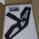 Eapele Tow Hitch Step for 2 inch Receiver, Universal Anti Slip Bumper GuardStrong Steel 10000lbs Maximum Load, for Trailer Tow Truck Pickup SUV Pickup Van RV (Hitch Step with the Tightener)