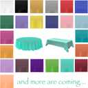 allgala 12-Pack Premium Plastic Table Cover Medium Weight Disposable Table Cloth- 54"x108"-Waterproof, Stain-Resistent, Easy Clean-Up for Parties, Events, Gathrings Everyday Use-Deep purple-TC58217