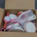 Ridego 5-in-1 Tricycle for Toddlers 2-5 Year Olds, Kids Balance Bike & Toddler Push Bike with Parent Handle, RGB Music Light, Tool-Free Assembly Birthday Gift for Boys Girls (Pink)