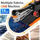 Sewing Machine,Handheld Sewing Machine, Mini Portable SewingMachine for Beginners, Electronic Small Sewing Machine for Quick Stitching & DIY Crafts (Black)