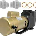 W3SP2615X20 Single Speed 2 HP 115/230V Super Pool Pump Replacement for Hayward SP2615X20 Super Inground Pool Pump for In-Ground Swimming Pools and Spas