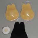 Sticky Bra Push Up 2 Pairs,Adhesive Bras Strapless Backless Bra for Women with Pasties