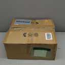 22.5" Black Metal & Crystal Tea Light Candle Holder - Wedding, Party Centerpiece for Events, Decorative Chandelier (1, Black)