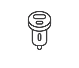 Car Charger USB, Pack of 2