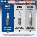 MAS Set of 8 Ignition Coil DG508 & Motorcraft Spark Plug SP479 Compatible with Ford 5.4L V8 Expedition F-150 F-250 Super Duty Expedition Lincoln Navigator AGSF22WM
