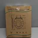 Potty Training Seat Built-in Toilet Seat, Round Toilet Seat 16.5inch with Baby Seat 2 in 1 Soft Close Quiet No Slapping, Magnetic Absorption, Easy Installation for Bottom Fixing ToiletWhite and Blue