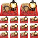 Shihanee 72 Pcs Western Cowboy Centerpieces Decorations with Horseshoe Lantern Mini Haystack Bandannas Tables Cowboy Theme Party Decorations for Western Birthday Wedding Favors Supplies