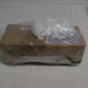 VTRIN 10 Tiers Shoe Rack Tall Large Capacity 50 Pairs Wide Shoe Organizer Sturdy Shoe Shelf for Entryway with Two Hooks Metal Shoe Storage for Closet, Bedroom, White, XJ-113