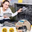 Collapsible Air Fryer Silicone Liners 2-Pack for Bella 4Qt Slim Air Fryer(3.3lb Capacity), Reusable Airfryer Silicone Pot Rectangle, Non-stick Baking Basket Insert for Air Frier Accessories,Gray+Black