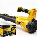 Cordless Leaf Blower for Dewalt 20V Max Battery(Tool Only), 560 CFM/180 MPH Electric Leaf Blower with 6-Speed Variable, Lightweight Leaf Blowers, Battery Powered Blowers for Yard, Lawn, Patio Cleaning