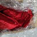 23"x15" Thick Large Velvet Bow for Christmas Tree Topper, Burgundy, 25 × 15 Inch