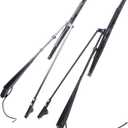 1Pair Windshield Wiper Arm, Front Driver and Passenger Side, for Kenworth T800 W900 T600 T600A 2007-2020 OE#R23-1035-22, R23-1035-23