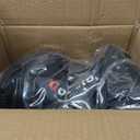 50 FT Drain Snake Auger - Flexible & Powerful Snake Drain Hair Remover Tool, for Kitchen, Shower & All Drains - Manual or Drill-Powered with Gloves, Storage Bag (Black)