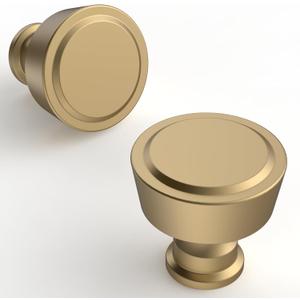 10 Pack Champagne Bronze Kitchen Cabinet Knobs Cabinet Pulls Drawer Knobs Cabinet Hardware Zinc Knobs for Dresser Drawers