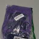 JoneTing Short Purple Spiky Crazy Wigs +Hair Cap for Halloween Purpled Wavy Wigs Anime Purple Wig Purpling Spiky Cosplay Hairs for Men Costume