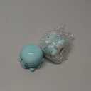 Wonderjune 2 Pack Toilet Bolt Covers Decorative Octopus Toilet Bolt Screw Cover Caps Ceramic Cute Bathroom Decor Fun Themed Gadgets Replacement Parts(Blue)