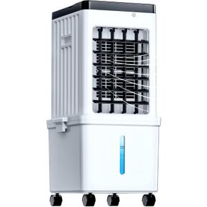 Portable Air Conditioners, Swamp Cooler Portable AC Unit for Home Use, Windowless Evaporative Air Cooler with 2.6 Ga Removable Water Tank, Fast Cooling Portable AC for Room, Bedroom, Office
