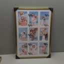 decorUhome 14x20 Picture Frames Collage Wall Decor, Display 9Pcs 4x6 Photos with Mat or 1Pcs 14x20 Unmatted, 9 4x6 Collage Picture Frames for Wall Mounting, Gold