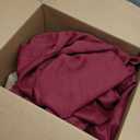 NICETOWN Bedroom Blackout Curtain Panels - (Wine Red Color) 52 x 120 inch, 2 PCs, Insulating Energy Saving Solid Rod Pocket Blackout Drapes for Hall, Villa