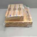 Calmbee 9 IN 1 Storage Bag Organizer for Kitchen Drawer, Bamboo Foil and Plastic Wrap with Cutter, Organizers Compatible Gallon, Quart, Sandwich Snack Size (Natural)