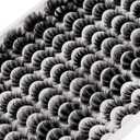 False Eyelashes 48 Pairs 6 Styles Mixed Fake Eye Lashes Bulk Wholesale Dramatic Thick 5D Wispy Strip Faux Mink Eyelashes Multipack