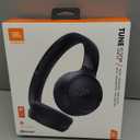JBL Tune 520BT - Wireless On-Ear Headphones, Up to 57H Battery Life and Speed Charge, Lightweight, Comfortable and Foldable Design, Hands-Free Calls with Voice Aware (Black)