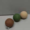 Hollowfly 12 Pcs Neutral Matte Christmas Ball Ornaments 2.4 Inch Rustic Boho Brown Green Tan Xmas Bulbs Ornament Vintage Xmas Baubles Modern Christmas Decor for Tree Farmhouse Decor