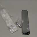 QGHAUC Pivot Ball Milled Aluminum Polished Adjustable Interior Mirror