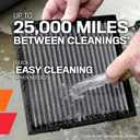 K&N Cabin Air Filter: Premium, Washable, Clean Airflow to your Cabin Air Filter Replacement: Designed for Select 2010-2012 FORD/LINCOLN/MERCURY (Fusion, Fusion Hybrid, MKZ, Milan, Milan Hybrid) VF2041