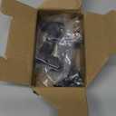 Motorcycle Male Mount Foot Peg Extensions Passenger Highway Pegs Clamp Support Brackets Adjustable Black White Replacement for Harley Dyna Softail Touring Sportster Road King Street Glide