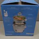 CUCKOO One Touch Rice Cooker 12-Cup Cooked, Small Rice Cooker & Warmer with Steamer Tray, Versatile Grain Cooker, Soup Maker, Auto Keep Warm, 6-Cup Uncooked, White (CR-0601C)