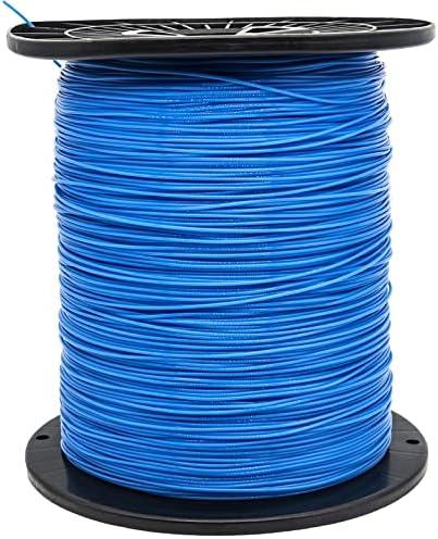 KAKO 065 Trimmer Line Round Weed Eater Line .065 Weed Wacker String .065-Inch-by-2000-ft-3lb Commercial Grade Round String Trimmer Line, Weed Eater String .065 Fits Most String Trimmer(Blue)