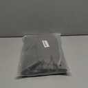 iBuddy Dog Winter Jacket for Large Dogs, Easy on Dog Snow Coat Velcro Waterproof Pet Puffer Coat with Harness Hole Adjustable Reflective Quilted Pet Cold Weather Vest Wind-Poof for Boy Male (Gray)