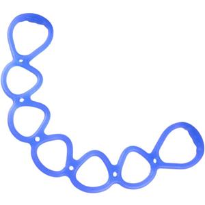 1pc Yoga Sets Woman Outfit Sets Exercise Resistance Ropes Latex Suit Training Bands Yoga Fitness Bands Yoga Band Yoga Exercise Bands Elastic Band Stretch Strap Puller Fitness Booty (7011CM, Blue)