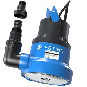 FOTING 1/2HP Submersible Water Pump with Stainless Steel Base