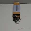 Truck Tonneau Cover Replacement and Accessories Part Kit for Hard Tri-fold & Quad-fold Truck Bed Cover Include Nut, T-Bolt and Tonneau Cover Clamp, 4X Rear Clamp