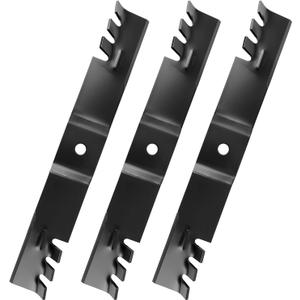 02005019-X Gator Mulching Blades for 60" Deck, 942-04415 Mower Blades Compatible with Cub Cad-et Z-Force/Tank L60 LZ60 S60 SZ60 Pro Z 100 160-L, Replaces 01005338, 742-04415, 3 Pack