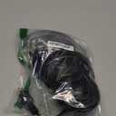 16/3 25 FT Outdoor Extension Cord Waterproof, Weatherproof & Flame Retardant Black 3 Prong Power Cord Outside for Lawn & Garden, 13 Amps 1625 Watts 125 VAC 16AWG SJTW, ETL Listed