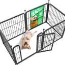 FXW Rollick Unleashed Dog Playpen for Indoor, Yard, RV Camping, 24 inch 6 Panels for Small and Puppy DogsPatented