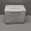 Smart Bird Feeder with Camera, AI Bird Species Identification Solar Powered Panel, 2.5k HD Video Bird House with Camera for Outside Garden, Ideal Gifts for Lover, Valentine's Day, Blue