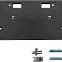 Front Bumper License Tag Plate Frame Bracket Holder Compatible with Nissan Frontier 2005-2019 Steel Bumper Replace 96210EA800, NI1068136