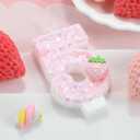 Pink Number 5 Candles Strawberry Birthday Candle 5th Birthday Cake Topper Cupcake Decorations for Girls and Women Strawberry Party Decor Anniversary Celebrations Supplies Favors